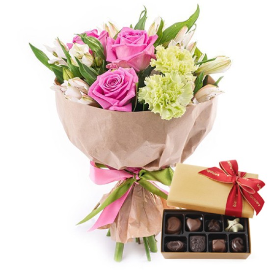 Warm hearted - Flower & Chocolate