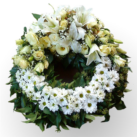 Peace - open wreath