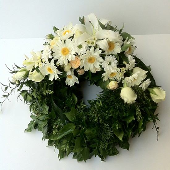 Farewell - open wreath