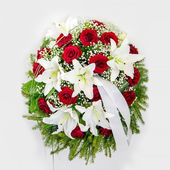 Your memory lives in our hearts - wreath