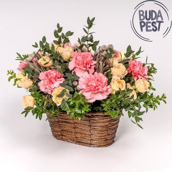 Forest breeze - flower basket- only to Budapest