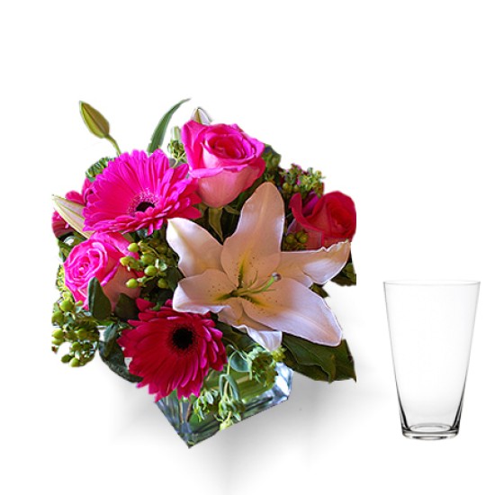 Fanciful - bouquet with vase