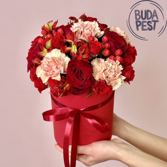 Passionate - flower box - only to Budapest